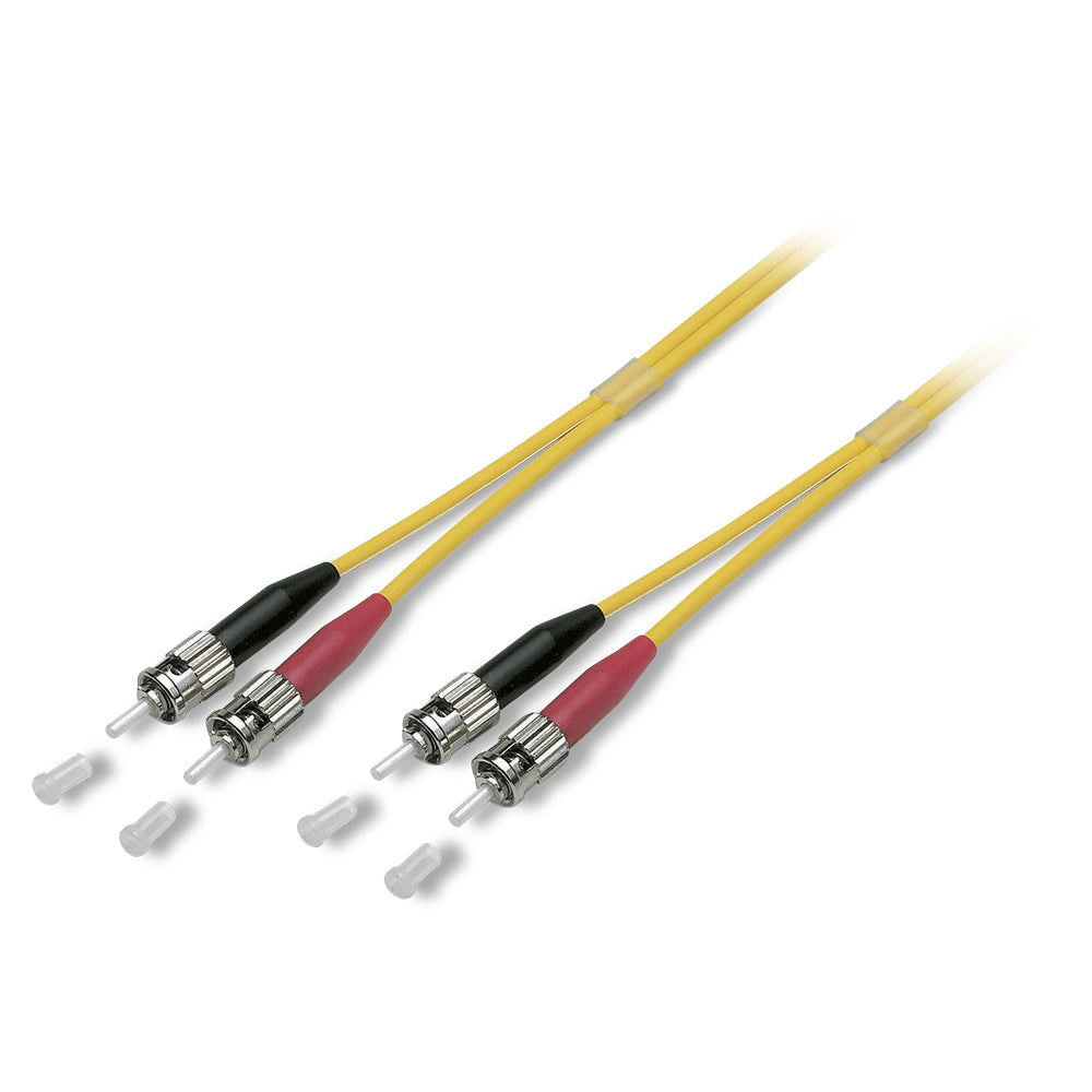 Fiber patch cable 9/125 µm | 2 x ST-II / 2 x ST-II | Singlemode