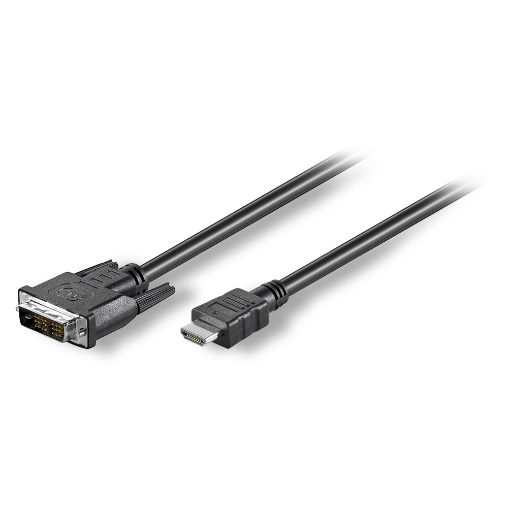 Multimedia cable HDMI-Adapterkabel, 19 x 0,08 mm² | HDMI® / DVI