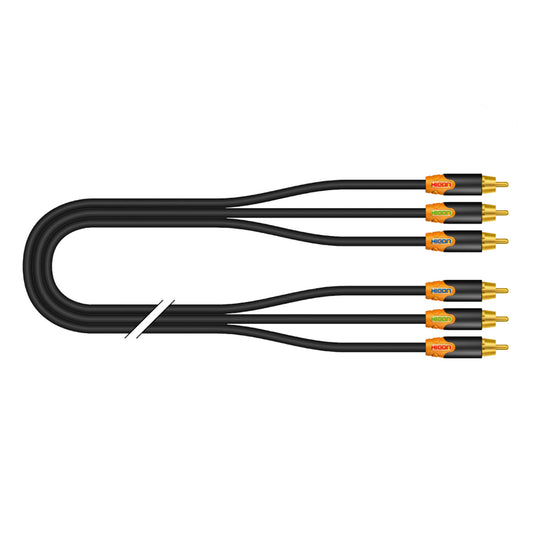 Yuv cable YUV / Component, 3 | RCA / RCA, HICON