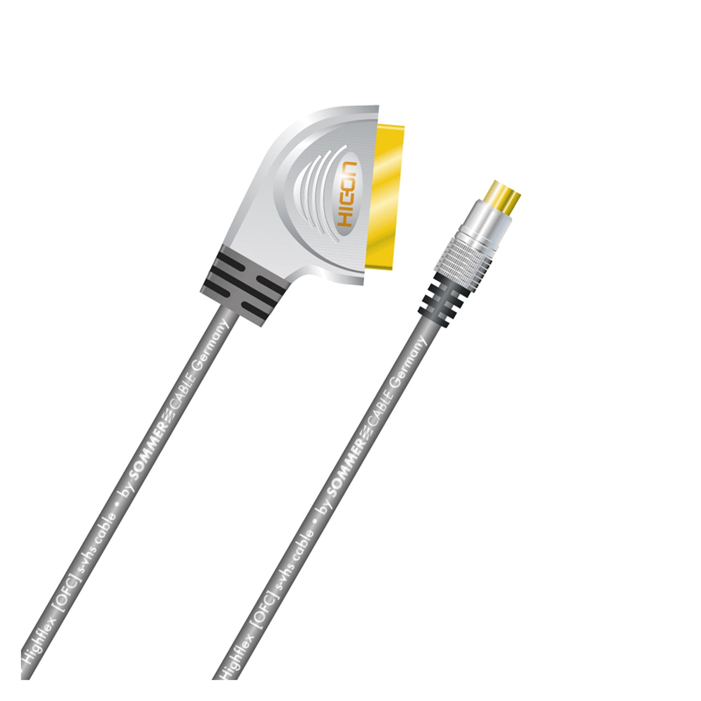 Scart cable SCART->S-VHS | S-VHS / Scart, HICON
