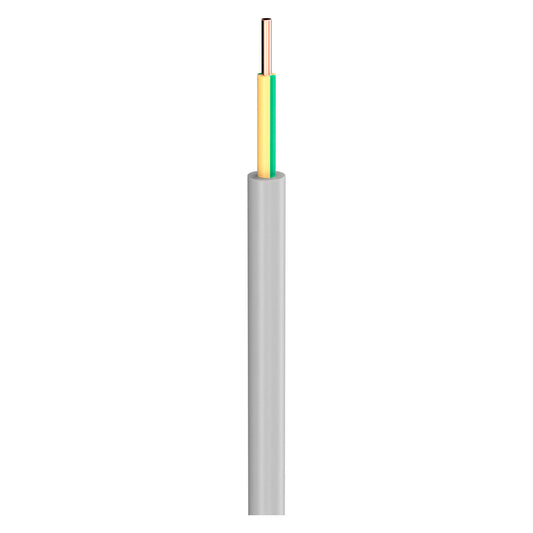 Power Lead NYM-J; 1 x 6.00 mm²; PVC, flame-retardant, Ø 7,00 mm; pilkas; Eca
