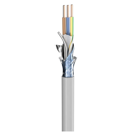 Power Lead (N)YM-(ST)-J; 3 x 1.50 mm²; PVC, flame-retardant, Ø 9,20 mm; pilkas