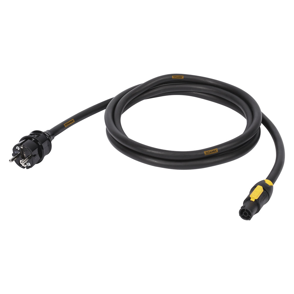 Power supply, 3 x 1,50 mm² | powerCON® / Schuko, NEUTRIK®