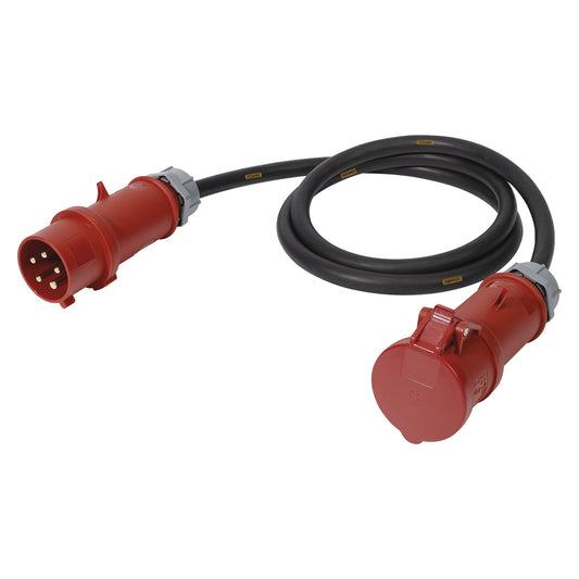 Power supply, 5 x 6,00 mm² | CEE / CEE, MENNEKES
