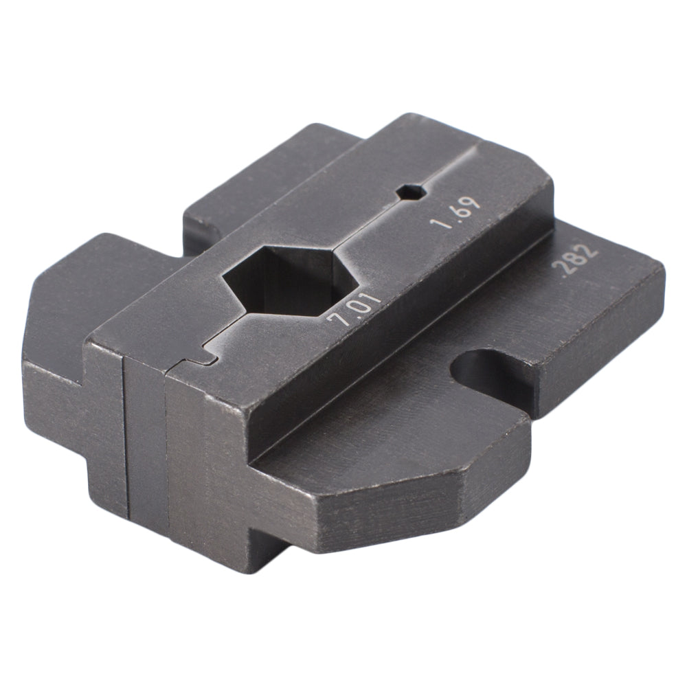 Crimp die for įdėklas for BNC1.2 / 5.0HD3G-T, juodas