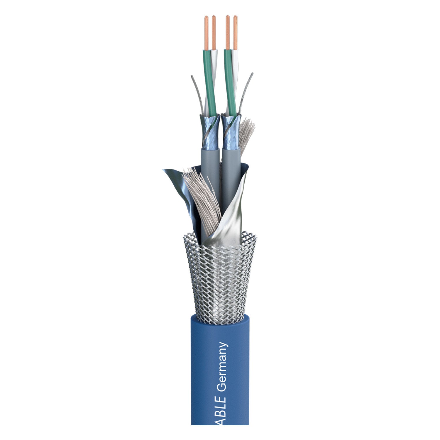 Multipair Modulation Cable SC-Matrix MMC; FRNC; mėlynas | 2 x 0,25 mm² x number of pairs - 200 m ritė