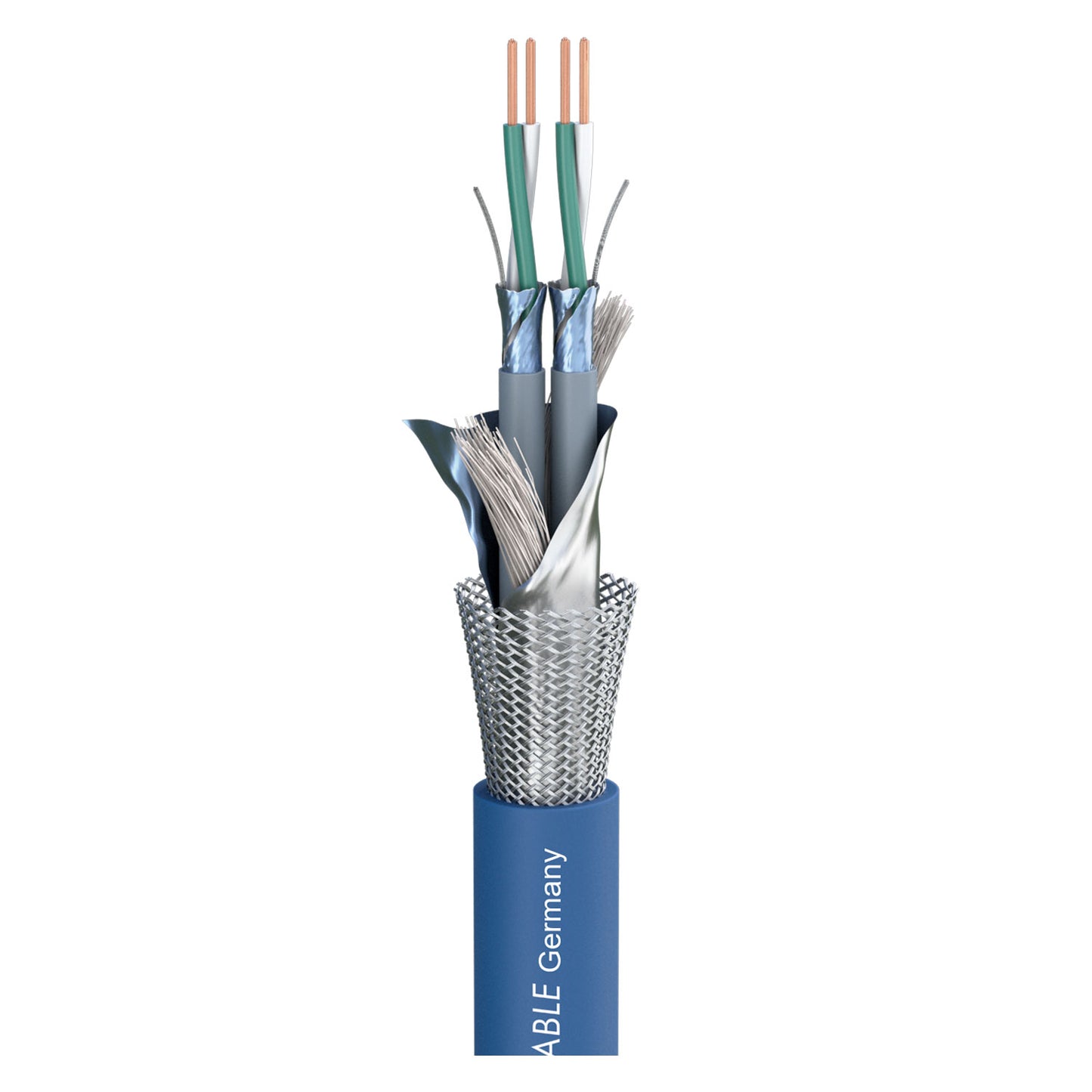 Multipair Modulation Cable SC-Matrix MMC; FRNC; mėlynas | 2 x 0,25 mm² x number of pairs - 500 m ritė
