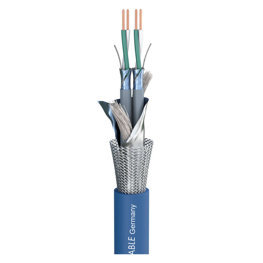 Multipair Modulation Cable SC-Matrix MMC; FRNC; mėlynas | 2 x 0,25 mm² x number of pairs - 300 m ritė