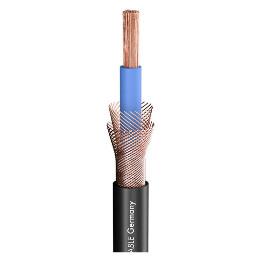 Garsiakalbių kabelis SC-Magellan SPK; 2 x 6,00 mm²; FRNC Ø 11,20 mm; juodas