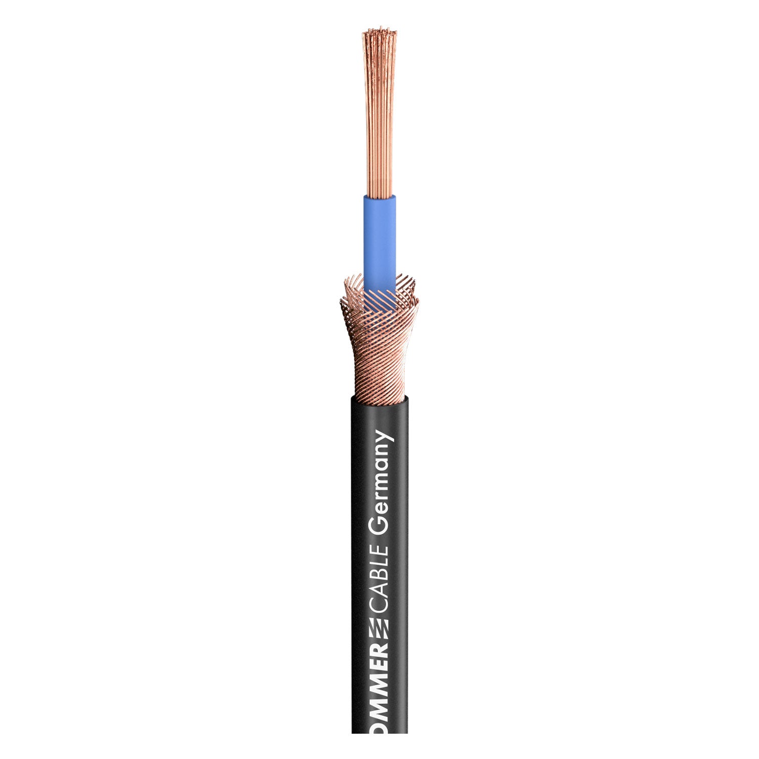 Garsiakalbių kabelis SC-Magellan SPK; 2 x 2,50 mm²; PVC Ø 6,00 mm; juodas - 500 m ritė