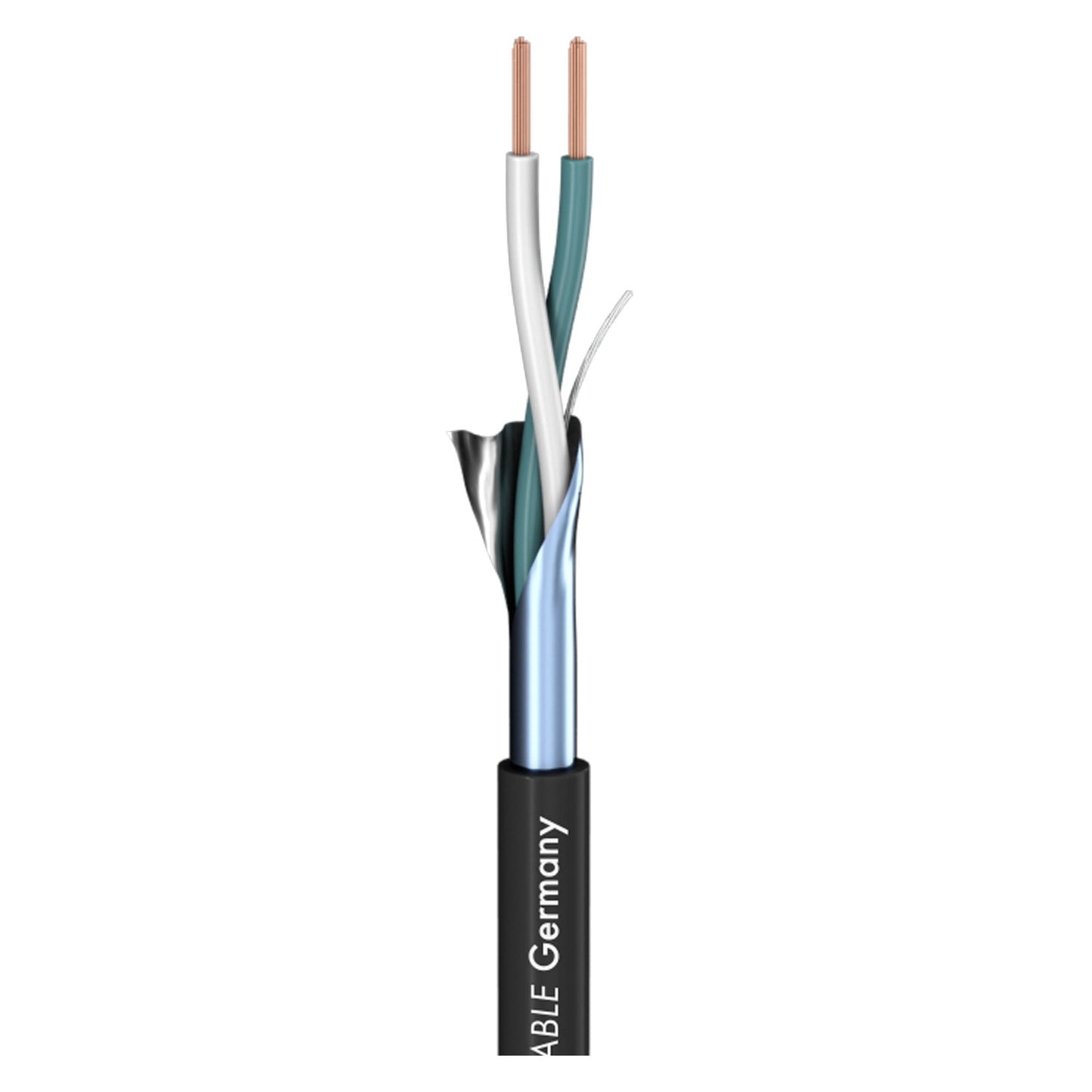 Patch cable SC-Isopod SO-F22; 2 x 0,22 mm²; FRNC Ø 3,30 mm; juodas - 1000 m ritė