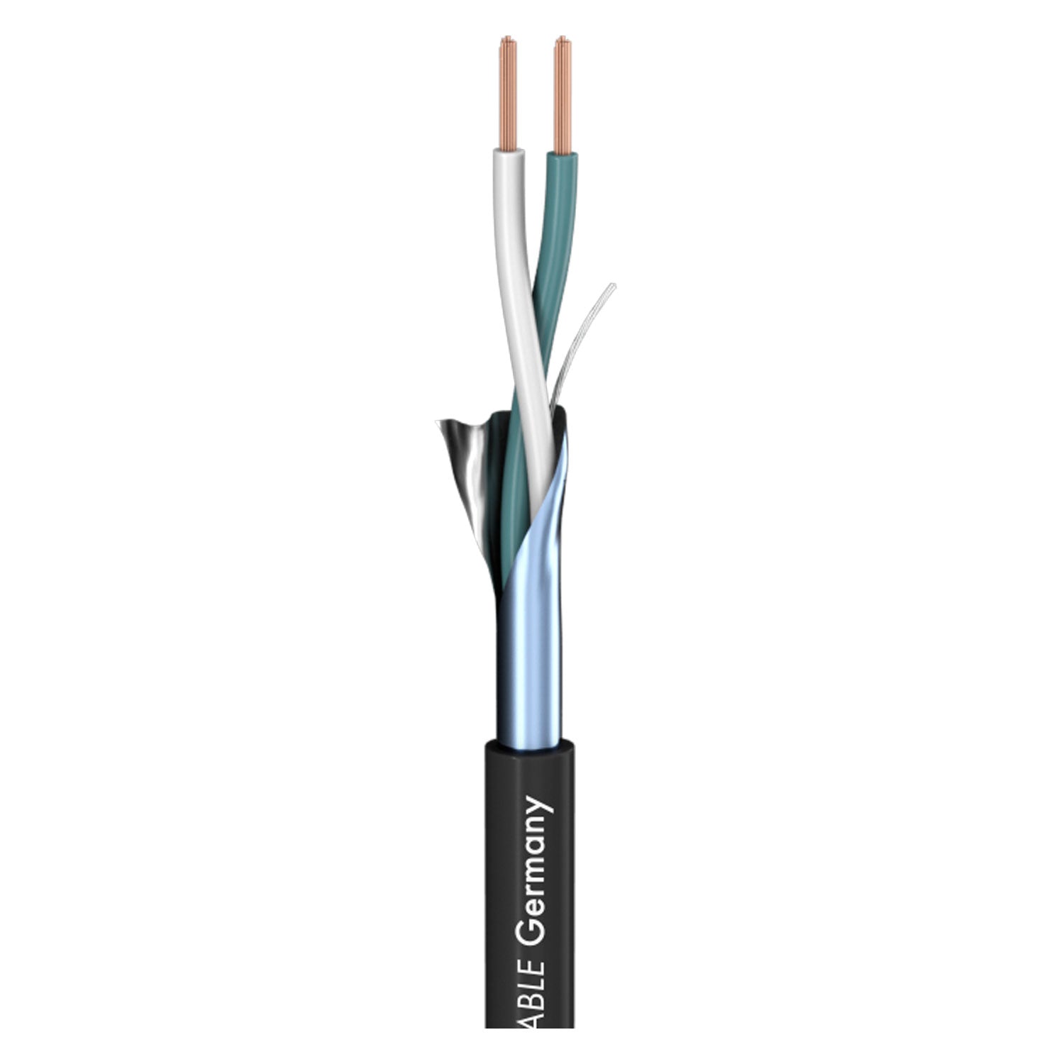 Patch cable SC-Isopod SO-F22; 2 x 0,22 mm²; FRNC Ø 3,30 mm; juodas - 200 m ritė