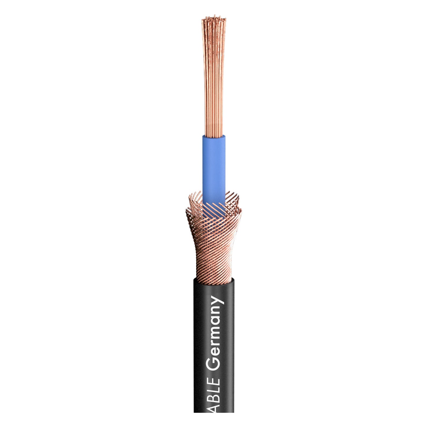 Garsiakalbių kabelis SC-Magellan SPK; 2 x 2,50 mm²; FRNC Ø 6,00 mm; juodas - 1000 m ritė