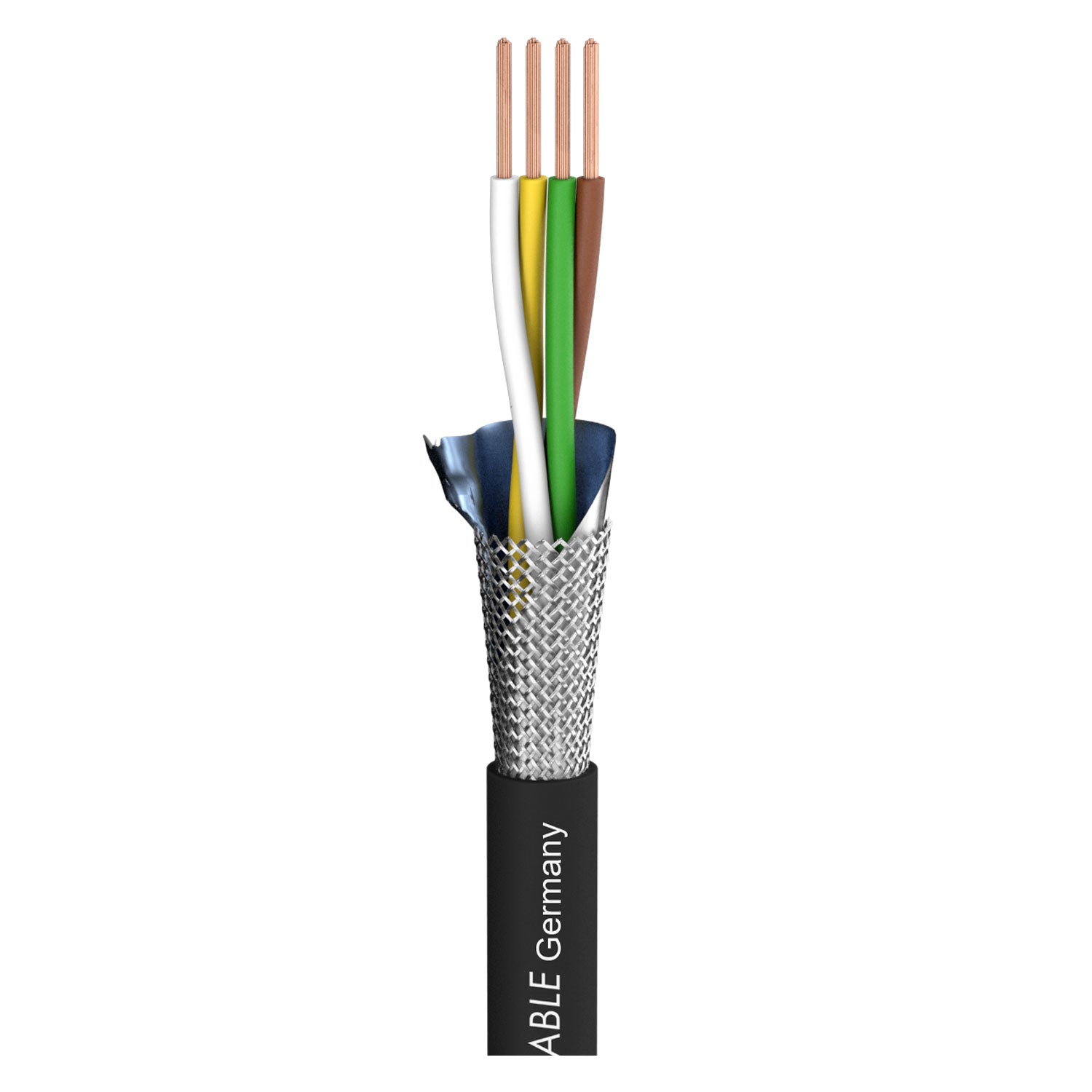 DMX Binary 434 DMX512; 4 x 0,34 mm²; PUR-Blend Ø 7,00 mm; juodas