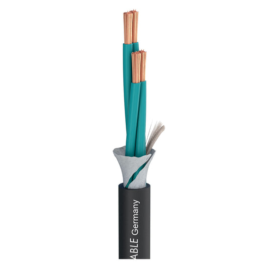 Garsiakalbių kabelis Elephant SPM415; 4 x 1,50 mm²; PVC Ø 8,60 mm; juodas - 500 m ritė