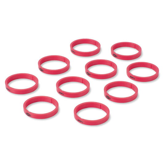 HICON Code ring, 5 rings with number „0“, 5 rings with number “1“ for HICON XLR tiesi