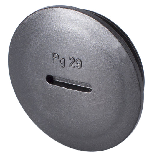 cover platelet, juodas plastic for PG Thread, juodas