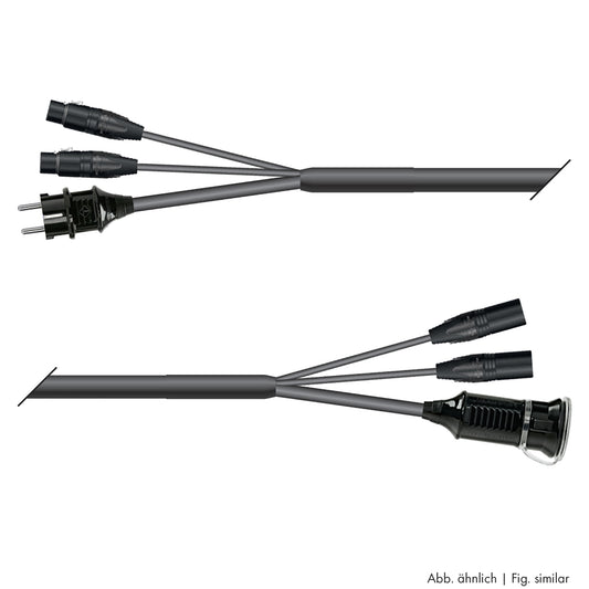 AES / EBU, DMX & Power Looms
