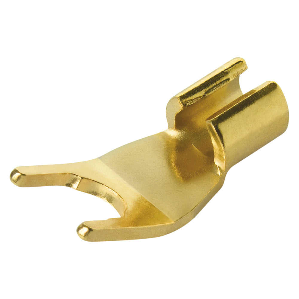 HICON Cable lug 30° angled, 1-pol , metal-, crimp-kištukas jungtis, gold plated contact(s), angled, max. 8 mm², geltonas