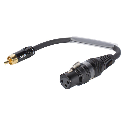 Adapter cable | RCA kištukas/XLR 3-pole lizdas tiesi