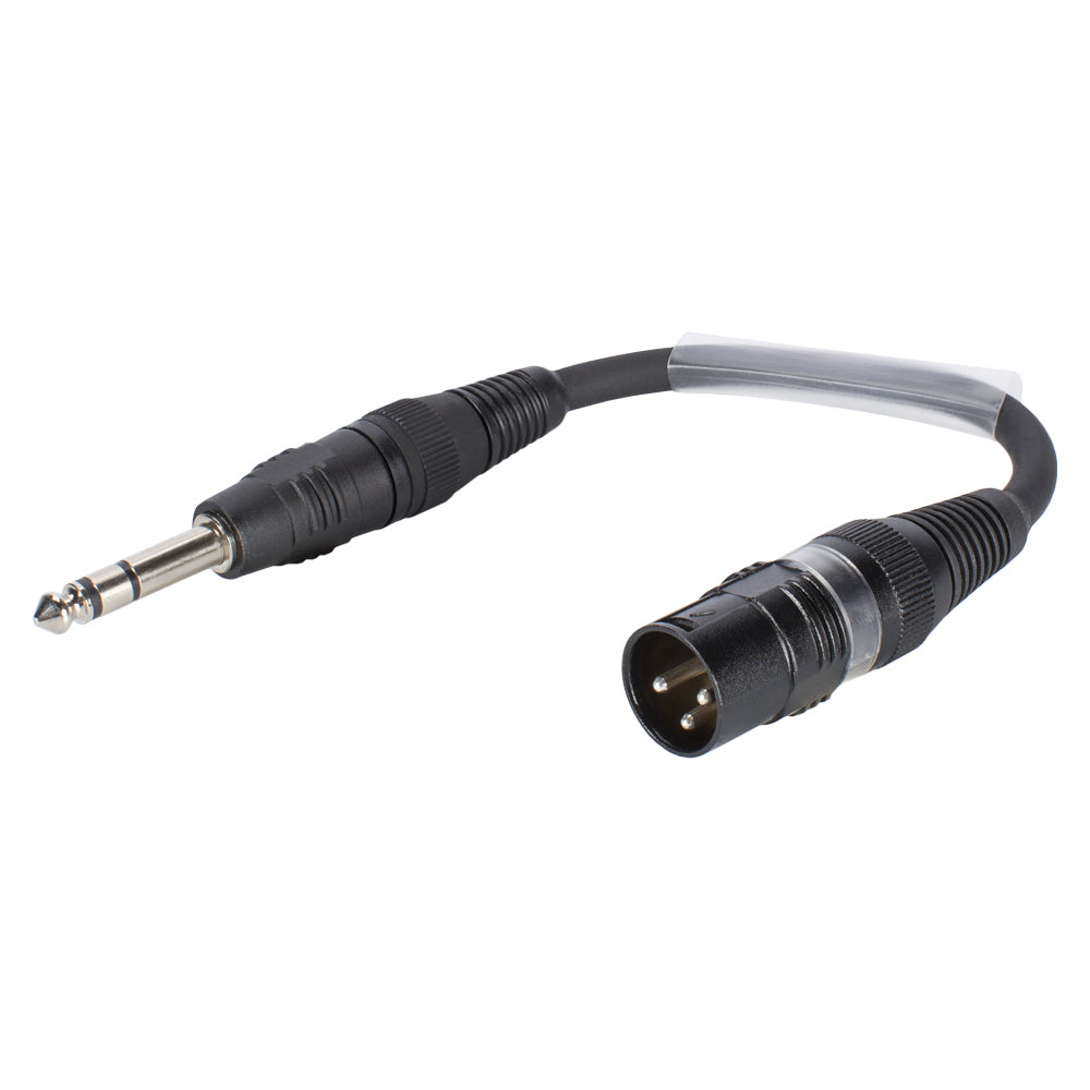 Adapter cable | jack kištukas 6,3 mm stereo/XLR 3-pole kištukas tiesi