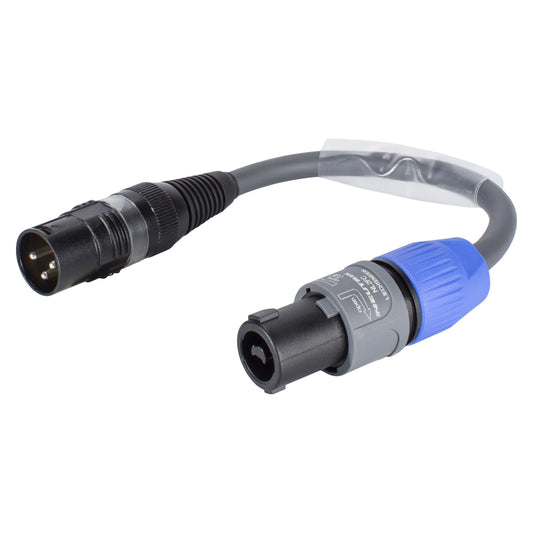 Adapter cable | speakON® NL2FC/XLR 3-pole kištukas tiesi