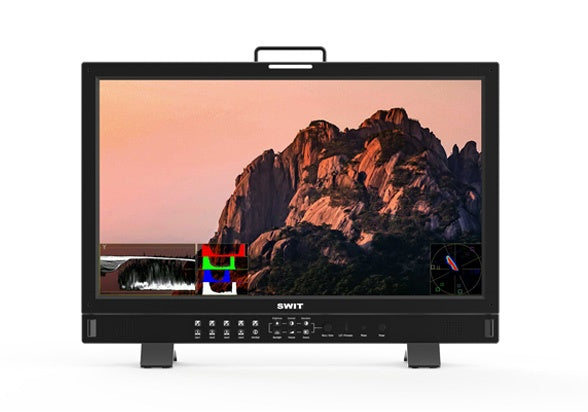 SWIT BM-H245 | 23.8" 12G-SDI 4K QD-LED HDR 100%DCI-P3 Zero-Delay professional FHD Monitor with Auto-Calibration