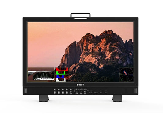 SWIT BM-H245 | 23.8" 12G-SDI 4K QD-LED HDR 100%DCI-P3 Zero-Delay professional FHD Monitor with Auto-Calibration