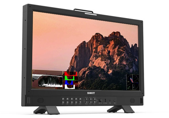 SWIT BM-H245 | 23.8" 12G-SDI 4K QD-LED HDR 100%DCI-P3 Zero-Delay professional FHD Monitor with Auto-Calibration