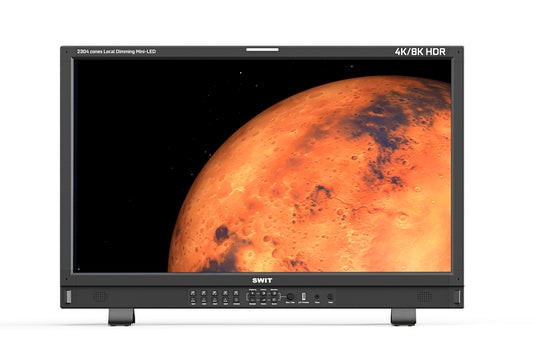 SWIT BM-U325MD | 31.5" Local-dimming Million-contrast 1500nits 4x12GSDI HDR Zero-Delay Flagship UHD New-LED Monitor with AI-Calibration