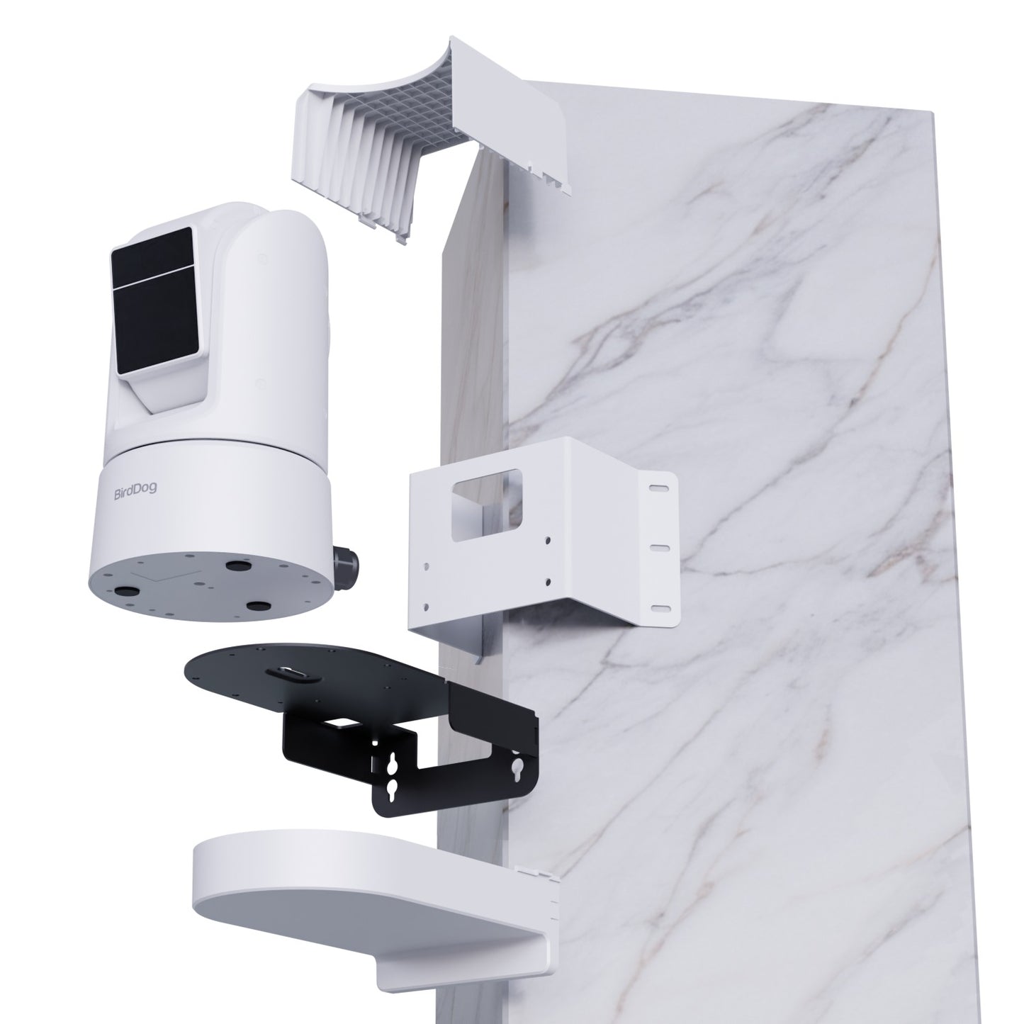 BirdDog O4 Corner Mount (White)
