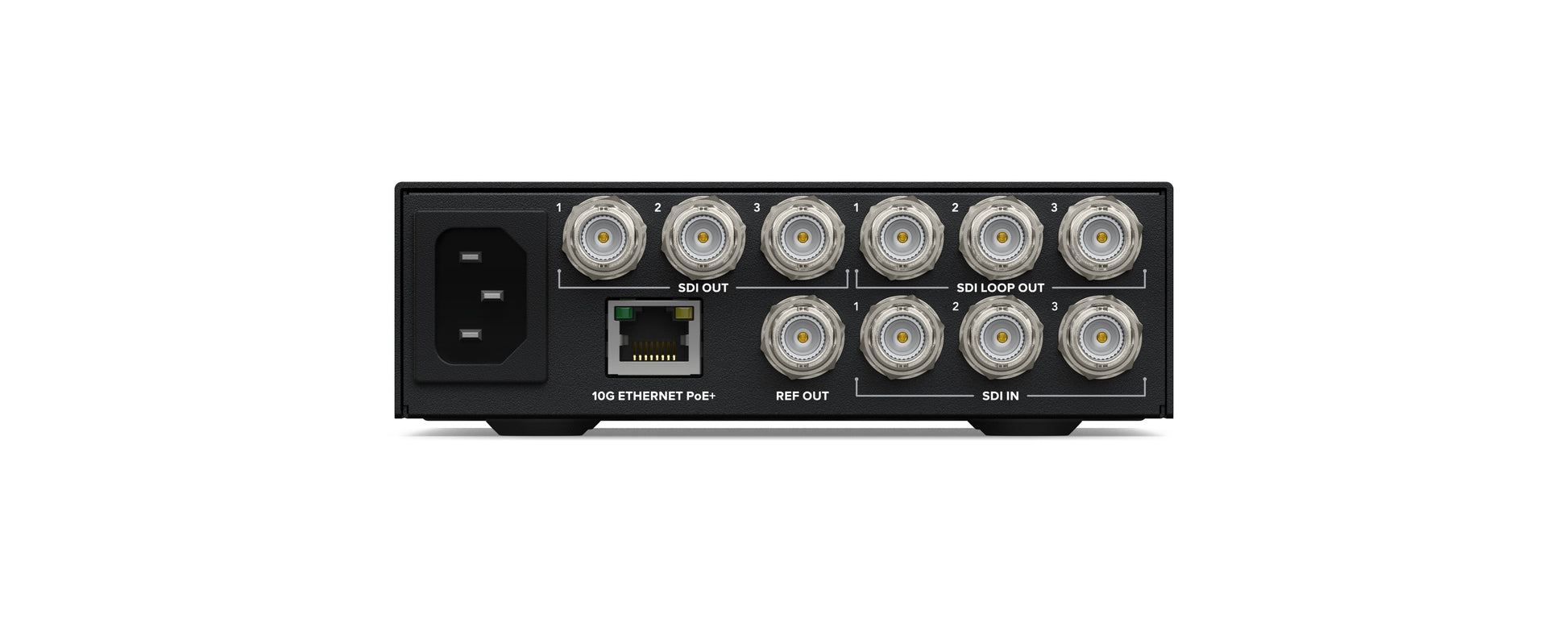 2110 IP Converter 3x3G Rear