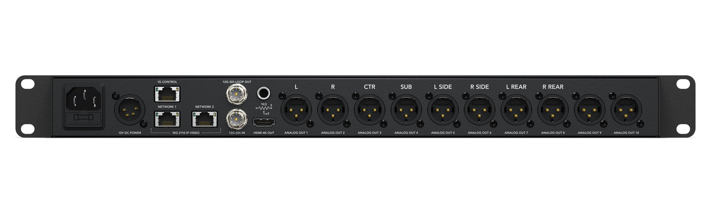 2110 IP Converter SDI To HDMI 12G 10 Rear