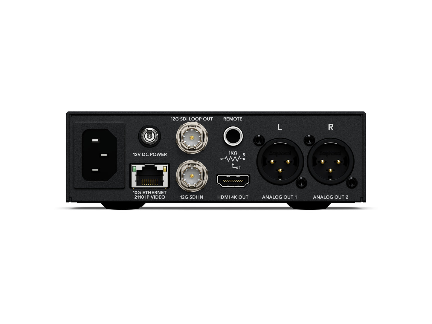 2110 IP Converter SDI To HDMI 12G Rear