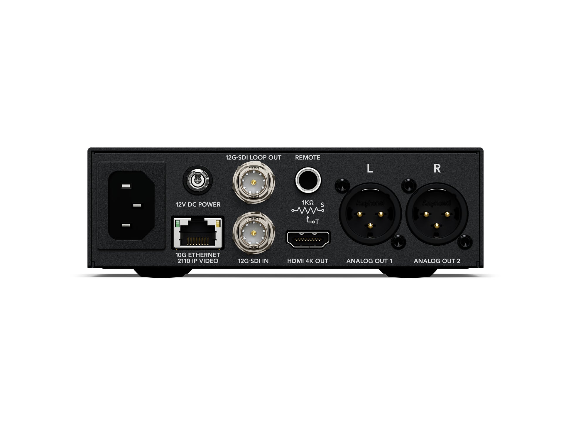 2110 IP Converter SDI To HDMI 12G Rear