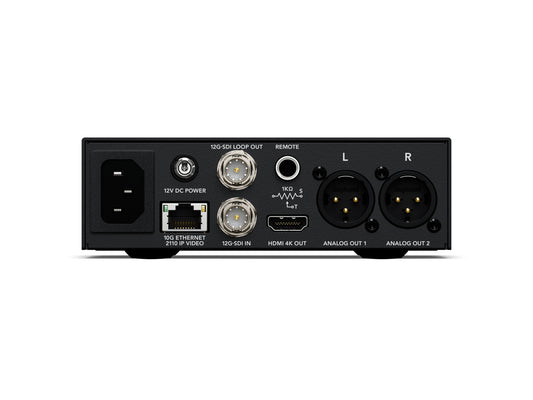 2110 IP Converter SDI To HDMI 12G Rear