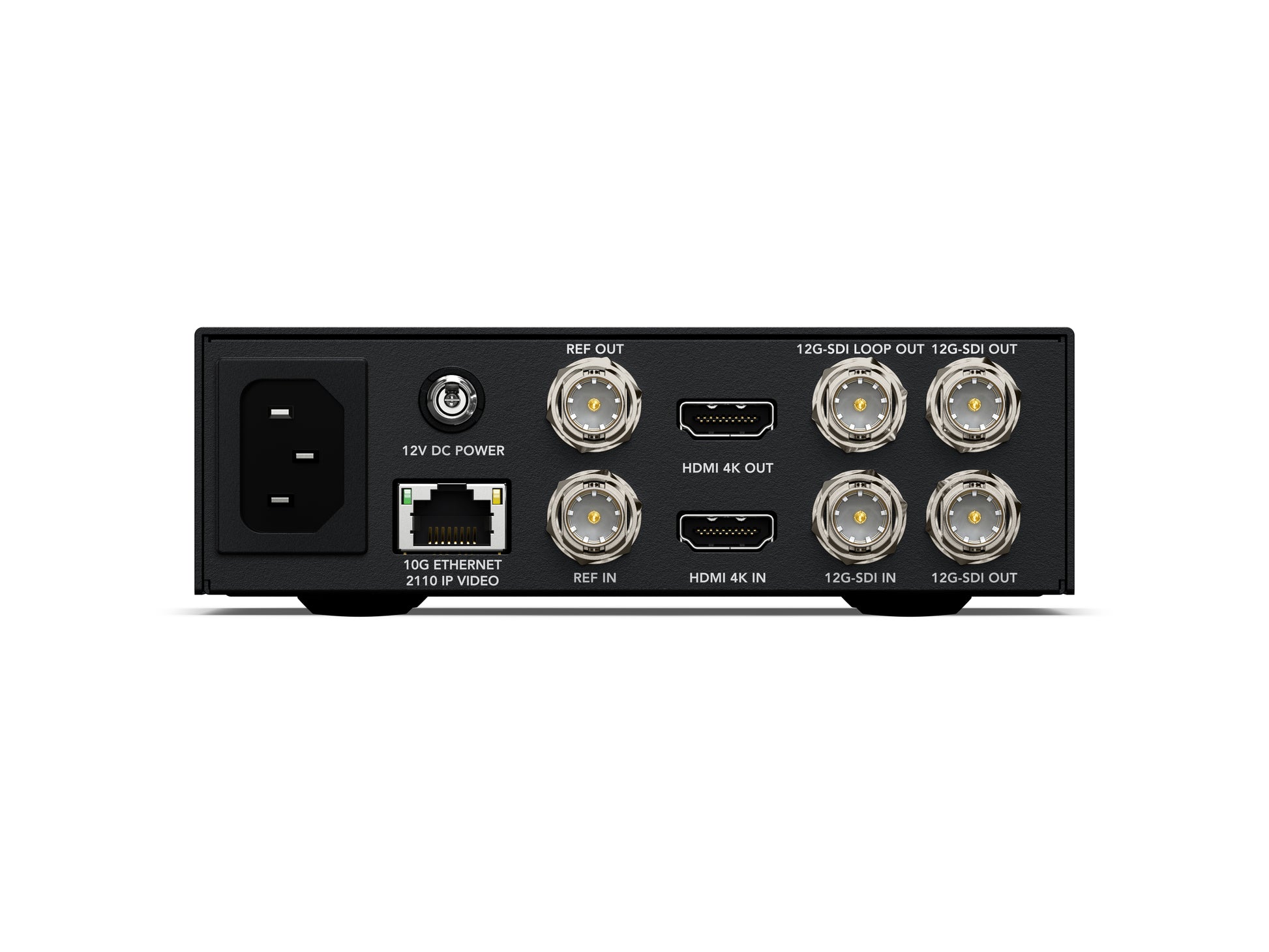 2110 IP Converter UpDownCross 12G Rear