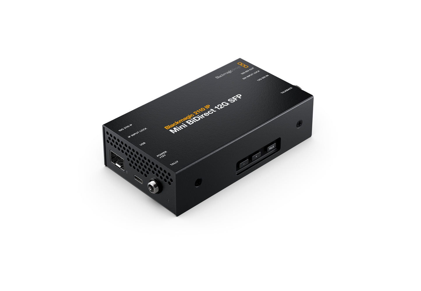 2110 IP Mini BiDirect 12G SFP Left Angle