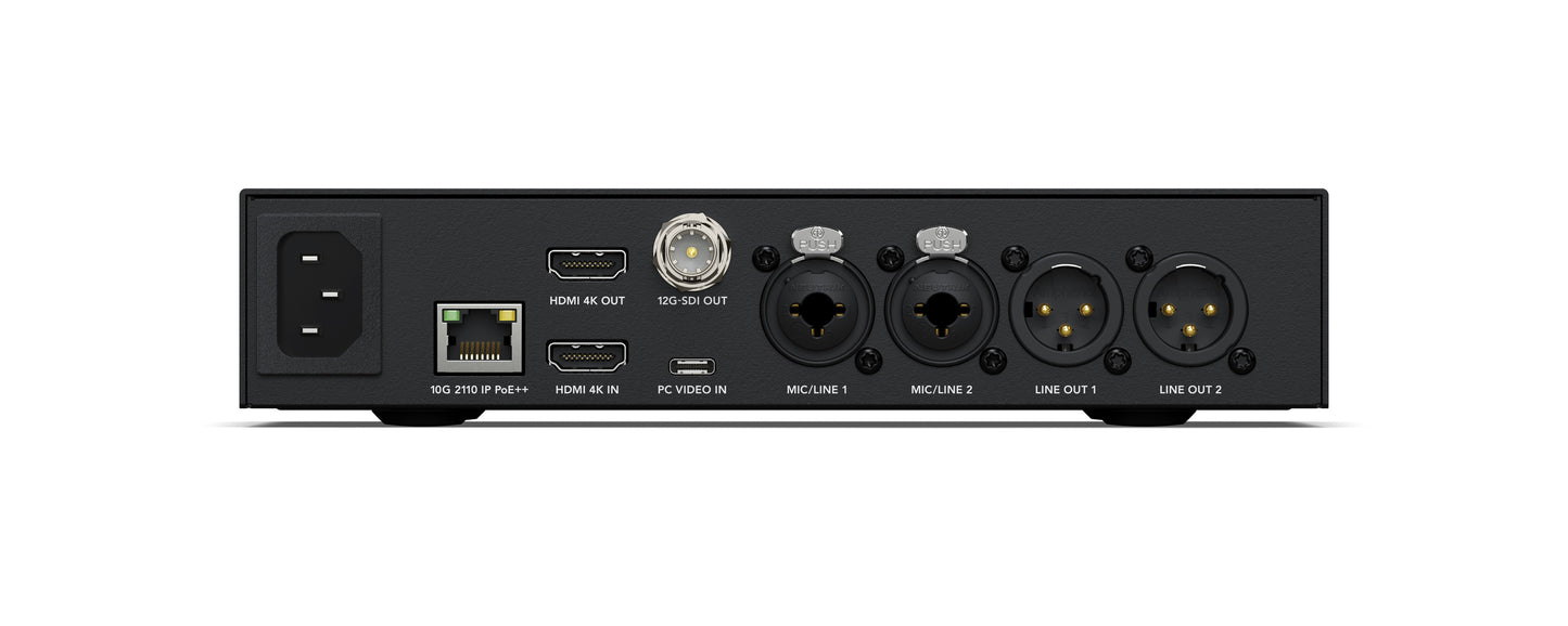 2110 IP Presentation Converter Rear
