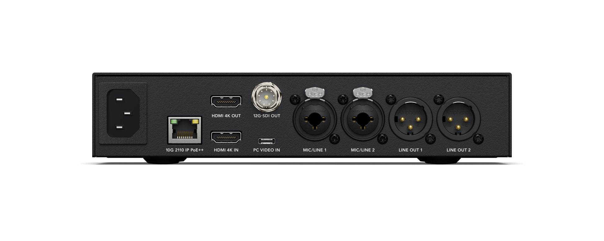 2110 IP Presentation Converter Rear