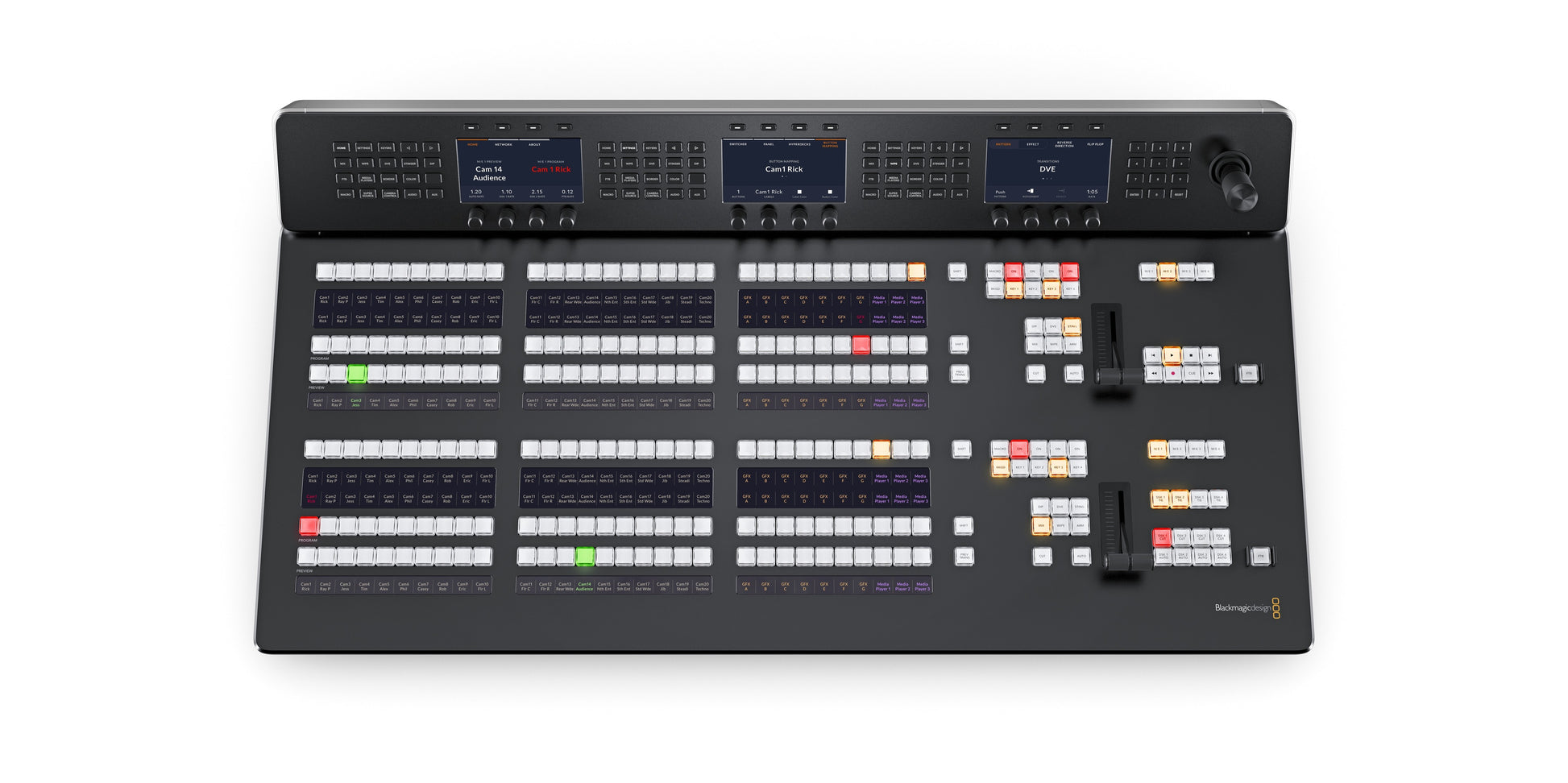 ATEM 2ME Advanced Panel 30 Top
