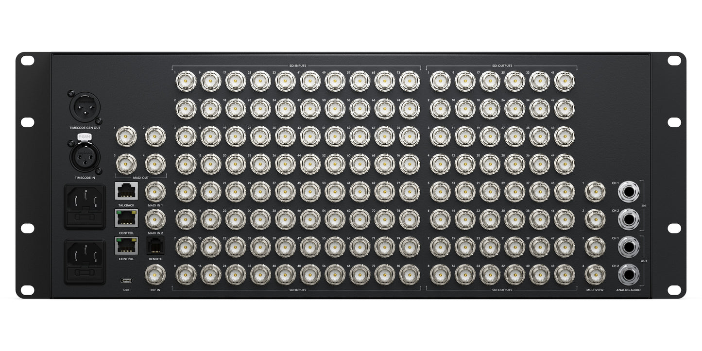 ATEM 4ME Constellation 4K Plus Rear