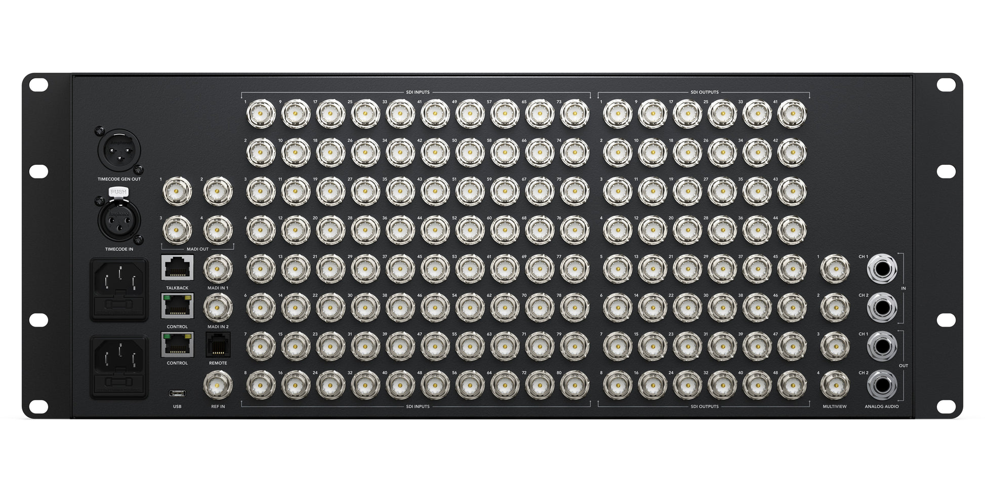ATEM 4ME Constellation 4K Plus Rear