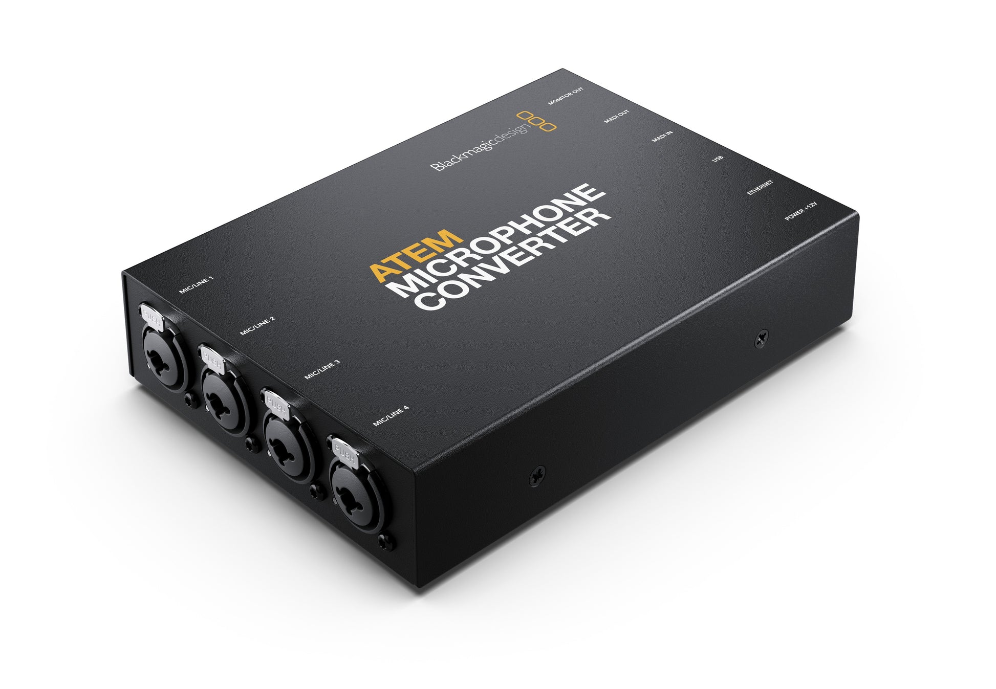 ATEM Microphone Converter Left Angle