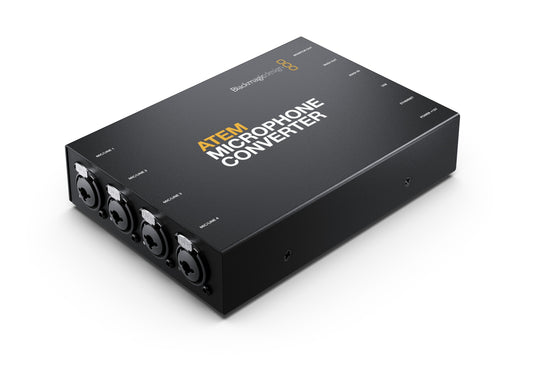 ATEM Microphone Converter Left Angle