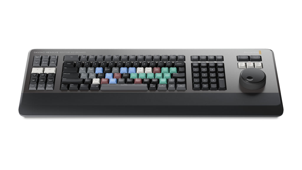 DaVinci Resolve Editor Keyboard Front Tilt