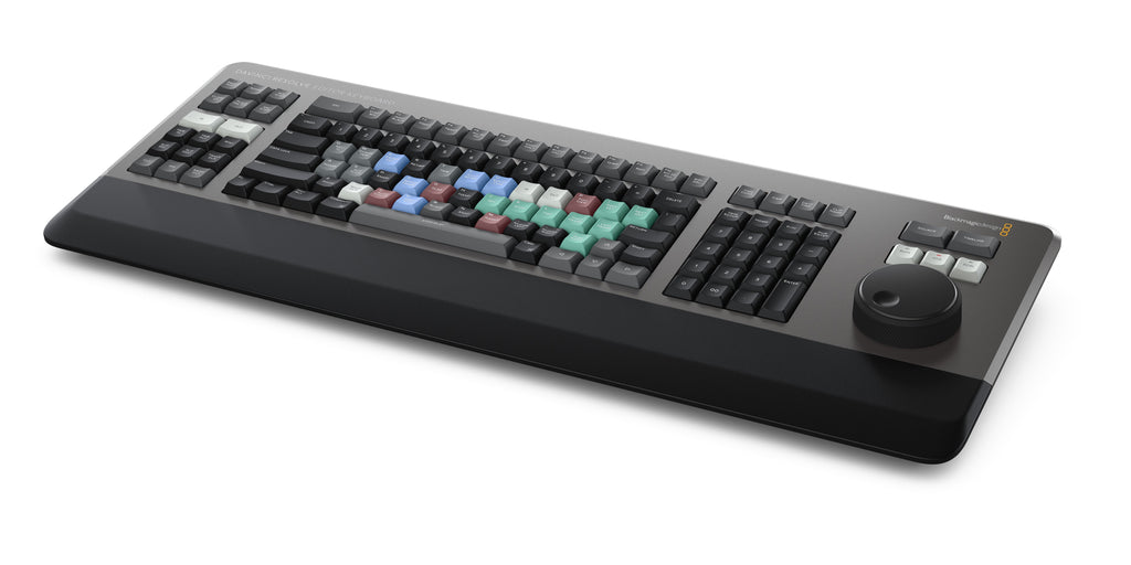 DaVinci Resolve Editor Keyboard High Angle