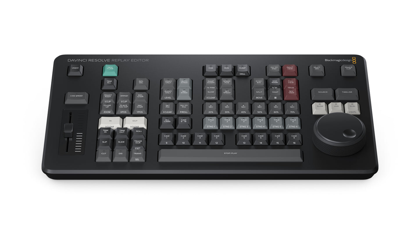 DaVinci Resolve Replay Editor Front