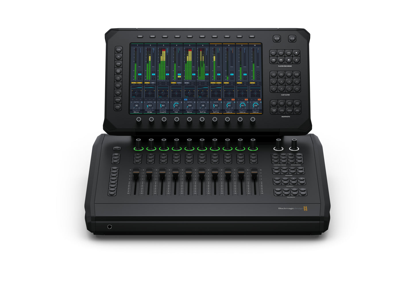 Fairlight Live Audio Panel 10 press 02 front