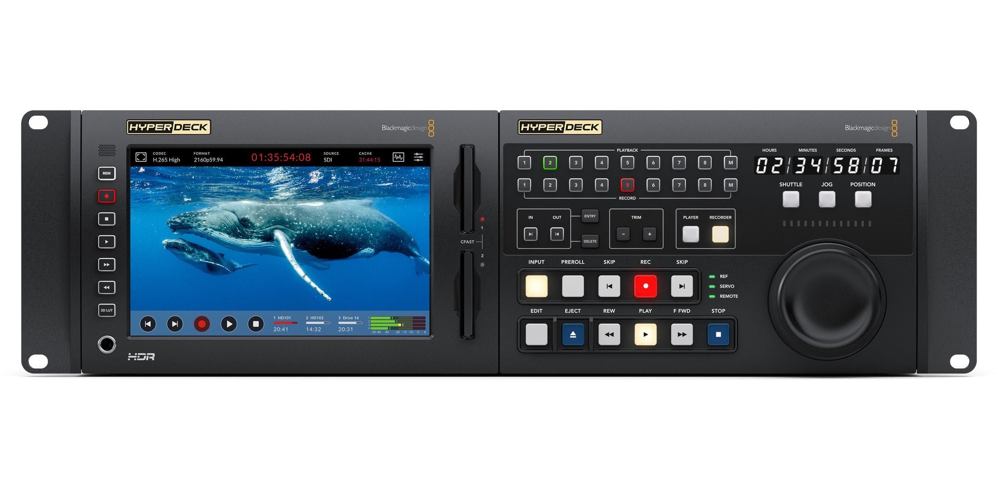 HyperDeck Extreme 4K HDR Front Pair
